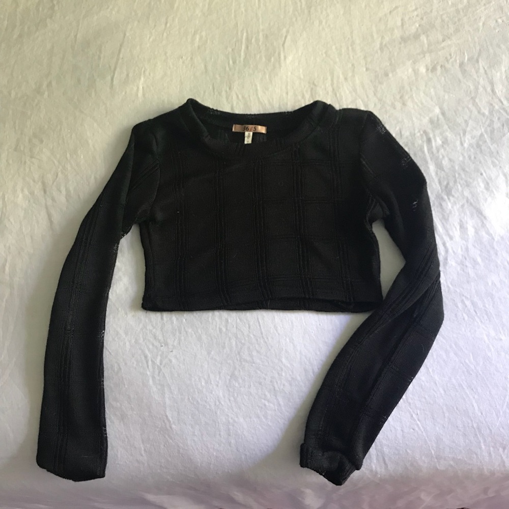 Long Sleeve Crop Top